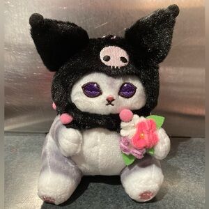 💐🐰🐱14cm Sanrio Mofusand Cat Cross-Dressing Kuromi My Melody Plush Stuff Doll Toy